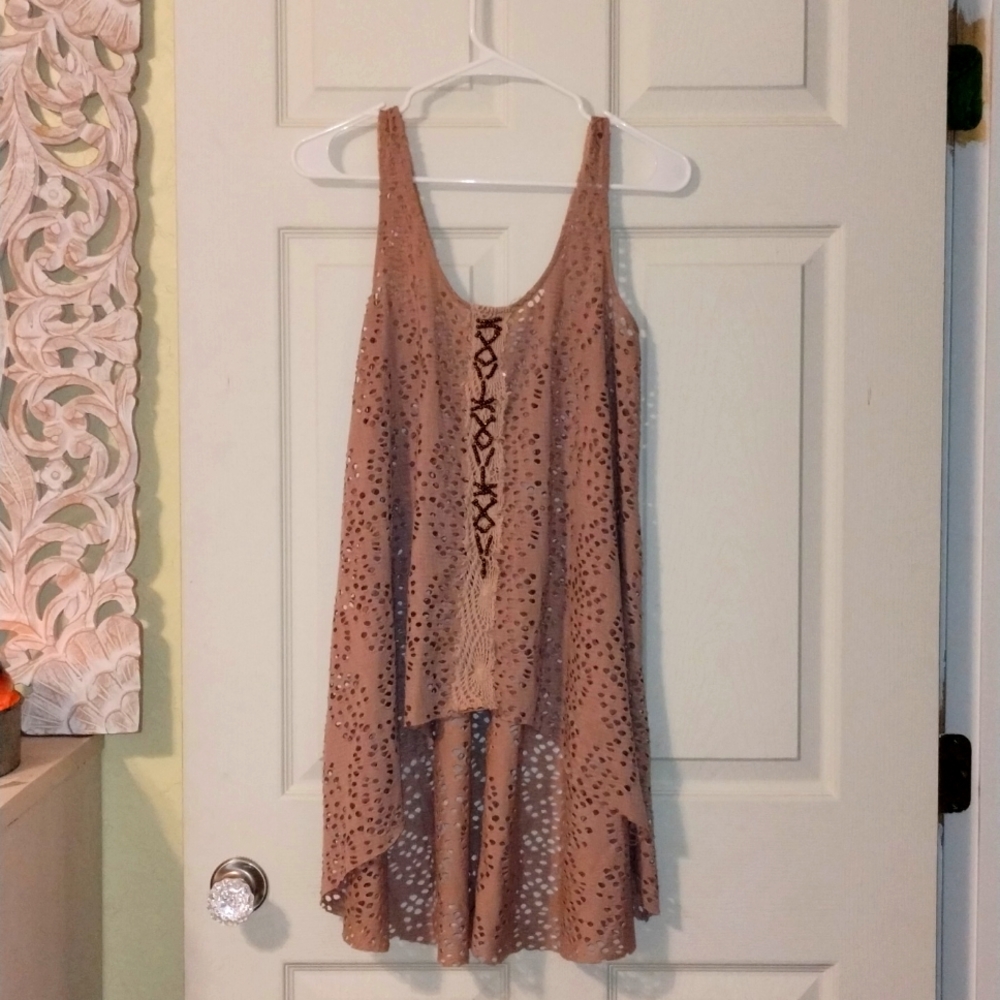 Free people high-low swing tank xs